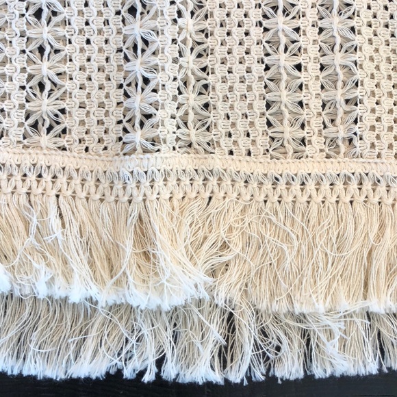 NWOT a’reve crochet top w/ fringe - Picture 3 of 6